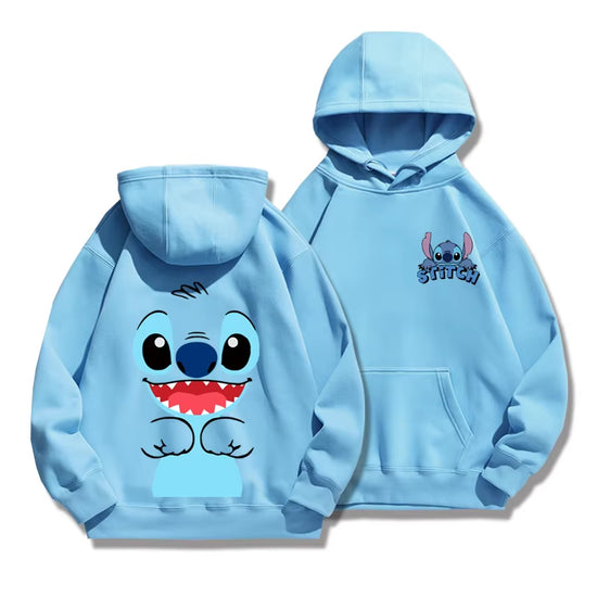 💙🌀 StitchCosy Hoodie 🌌✨