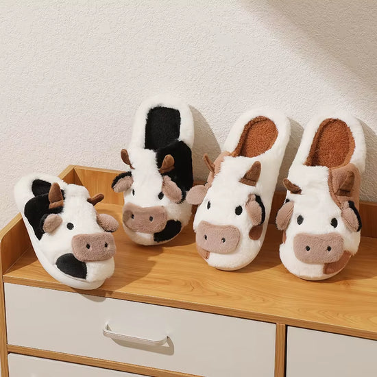 🐄 CozyMoo Slippers ❄️💕