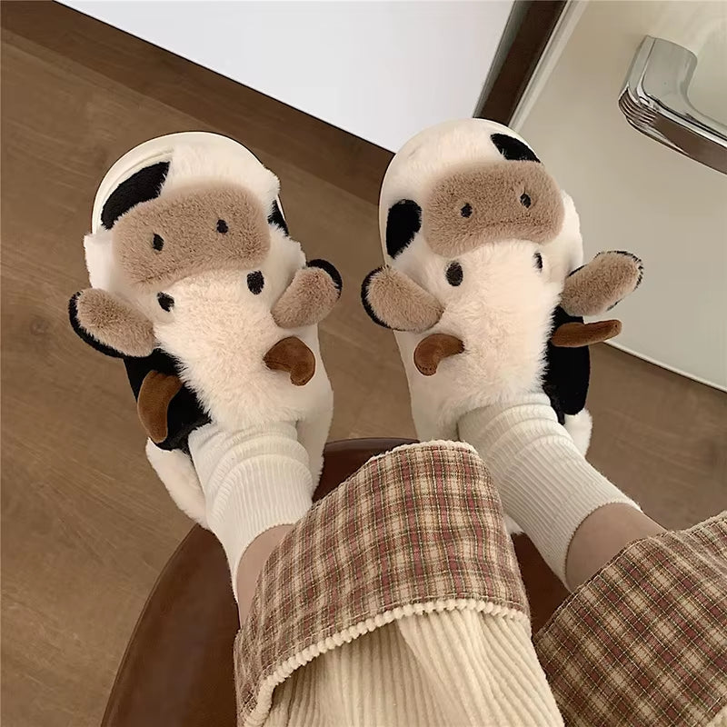 🐄 CozyMoo Slippers ❄️💕