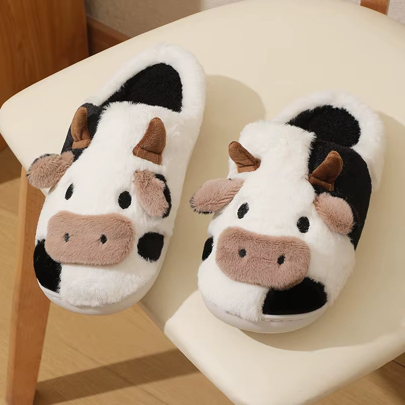 🐄 CozyMoo Slippers ❄️💕